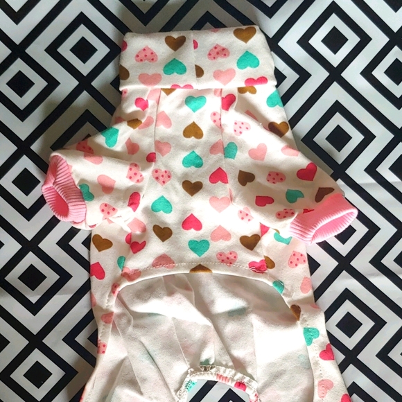 Hearts Pet Pajama for Dogs - Picture 7 of 16